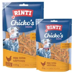 Rinti|Rinti>Futterfreund Rinti Snack Chickos MINI Huhn-Häppchen
