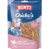 Rinti|Rinti>Futterfreund Rinti Snack Chickos MINI Huhn-Häppchen mit Lachs 80g