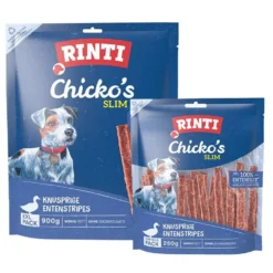 Rinti|Rinti>Futterfreund Rinti Snack Chickos Slim Ente