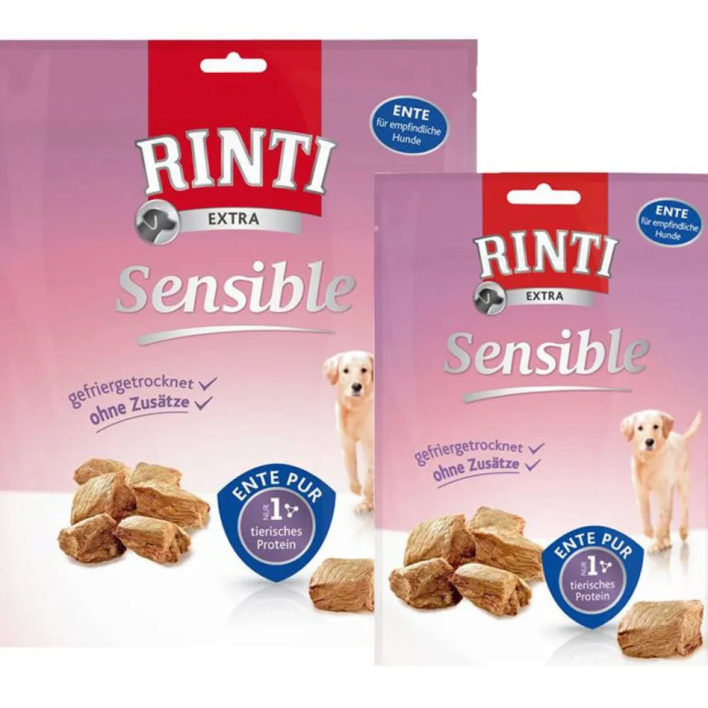 Rinti|Rinti>Futterfreund Rinti Snack Sensible Ente Pur