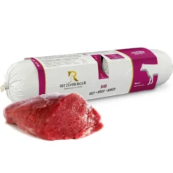Ritzenberger>Futterfreund Ritzenberger Rind, Reis u. Hüttenkäse Duo-Rolls 2x400g