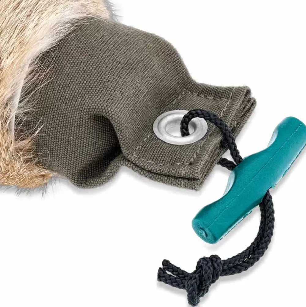 Sport & Training>Futterfreund ROMNEYS Dummy mit Kaninchenfell, kaki
