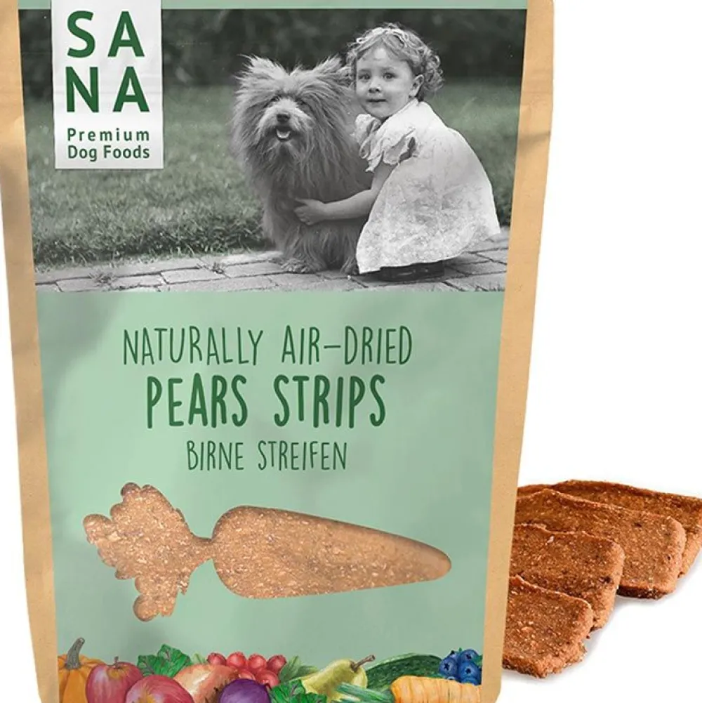 Sanadog|Kaustreifen>Futterfreund Sanadog Veggie Streifen Birne 100g