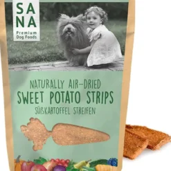 Sanadog|Kaustreifen>Futterfreund Sanadog Veggie Streifen Süßkartoffel 100g