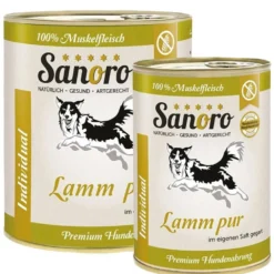 Sanoro>Futterfreund Sanoro Pures Muskelfleisch Lamm pur