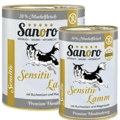 Sanoro>Futterfreund Sanoro Sensitiv Lamm mit Karotte und Buchweizen