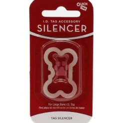 Adressanhänger|Adressanhänger Gravur>Futterfreund Silencer Knochen Groß