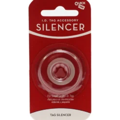 Adressanhänger|Adressanhänger Gravur>Futterfreund Silencer Kreis Klein