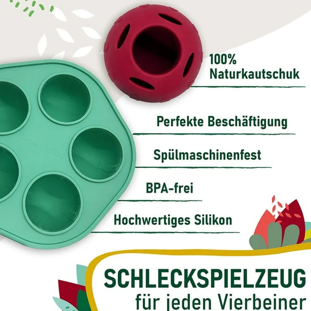 Smoothiedog|Spielzeug>Futterfreund SmoothieDog Schleckball-Set