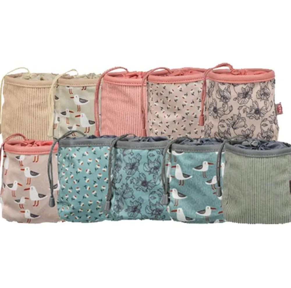 Unterwegs Mit Hund|Sport & Training>Futterfreund Snack-Tasche, Velours, mit Clipstrip, 9x14 cm