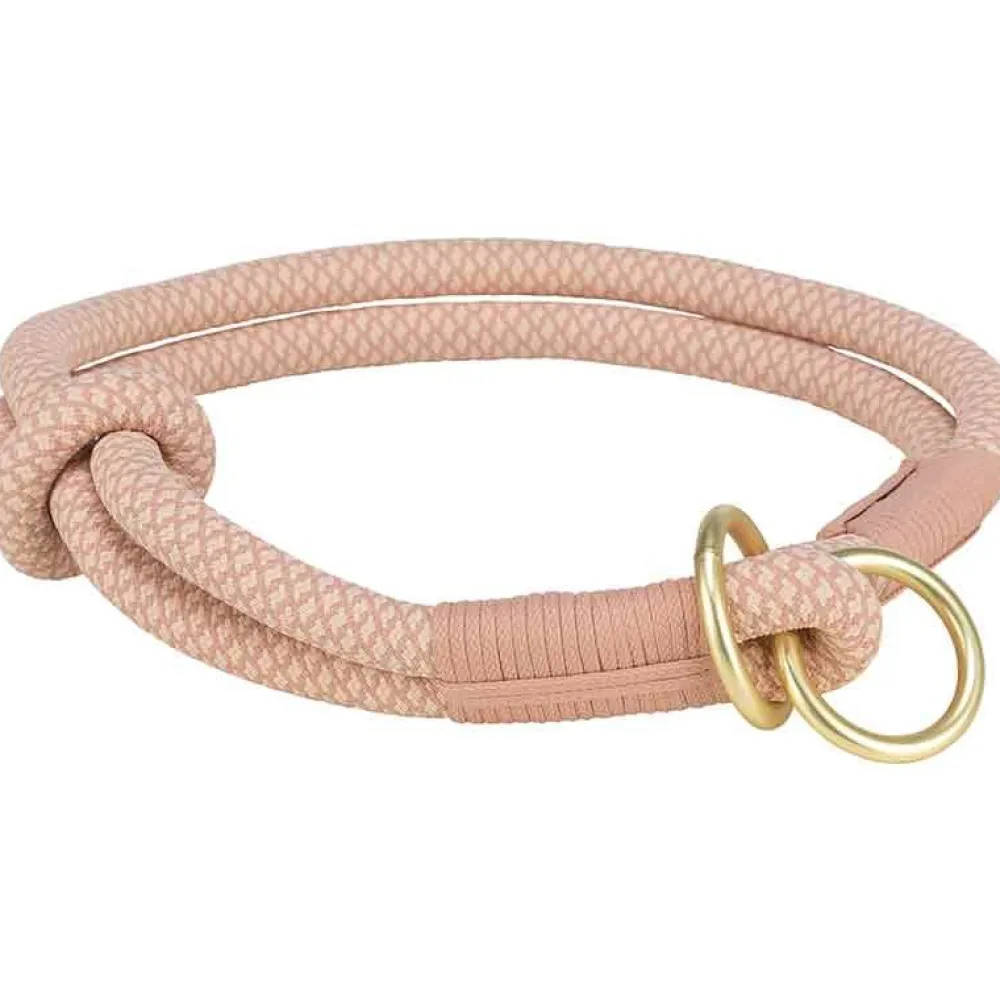 Halsbänder, Leinen & Geschirre>Futterfreund Soft Rope Zug-Stopp-Halsband, rosa-hellrosa
