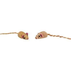 Katzenspielzeug>Futterfreund Spielmaus mit Garn umwickelt, 5cm