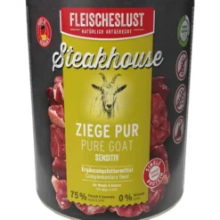 Steakhouse|Fleischeslust>Futterfreund Steakhouse - Ziege pur 800g