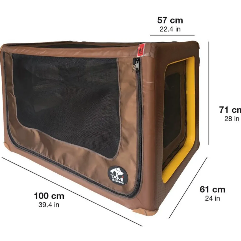 Unterwegs Mit Hund>Futterfreund TAMI Backseat L - Auto und Home Hundebox, aufblasbar 6,7 kg