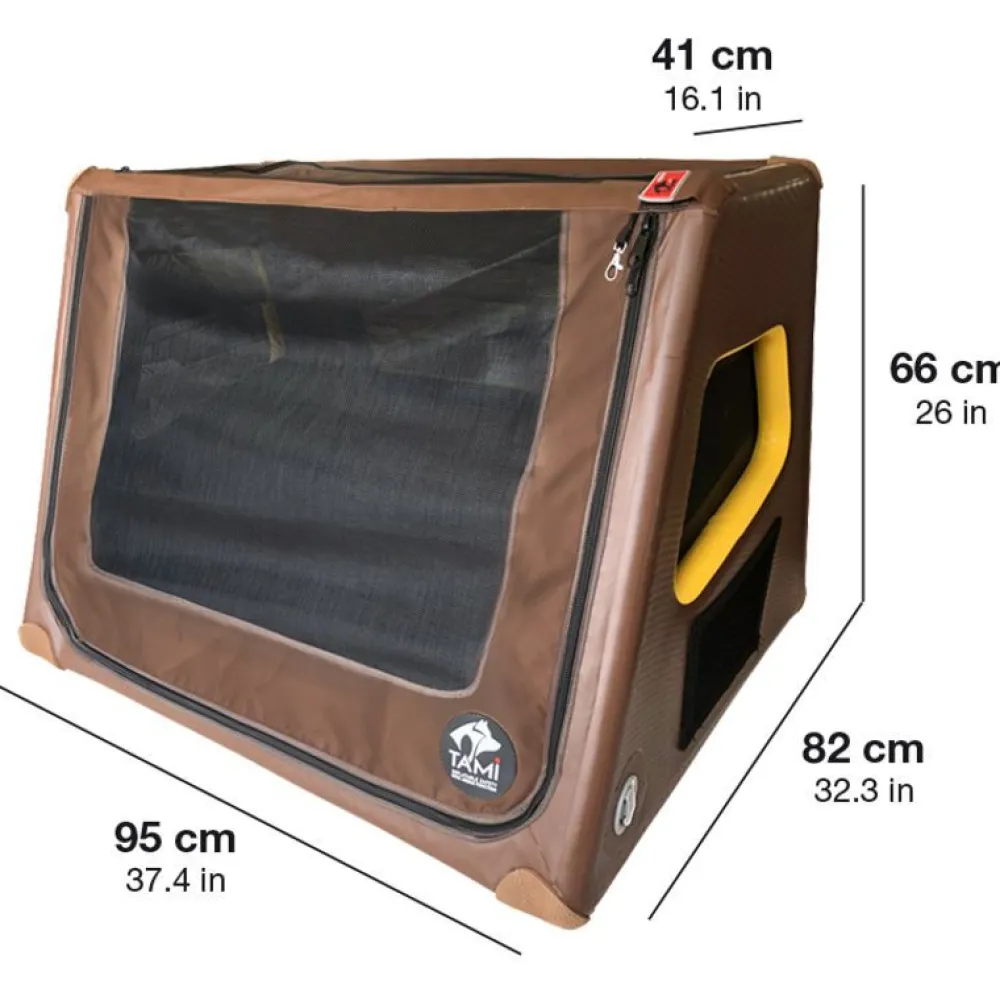 Unterwegs Mit Hund>Futterfreund TAMI L - Auto und Home Hundebox, aufblasbar 8,5 kg