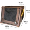 Unterwegs Mit Hund>Futterfreund TAMI M - Auto und Home Hundebox, aufblasbar 6,8 kg