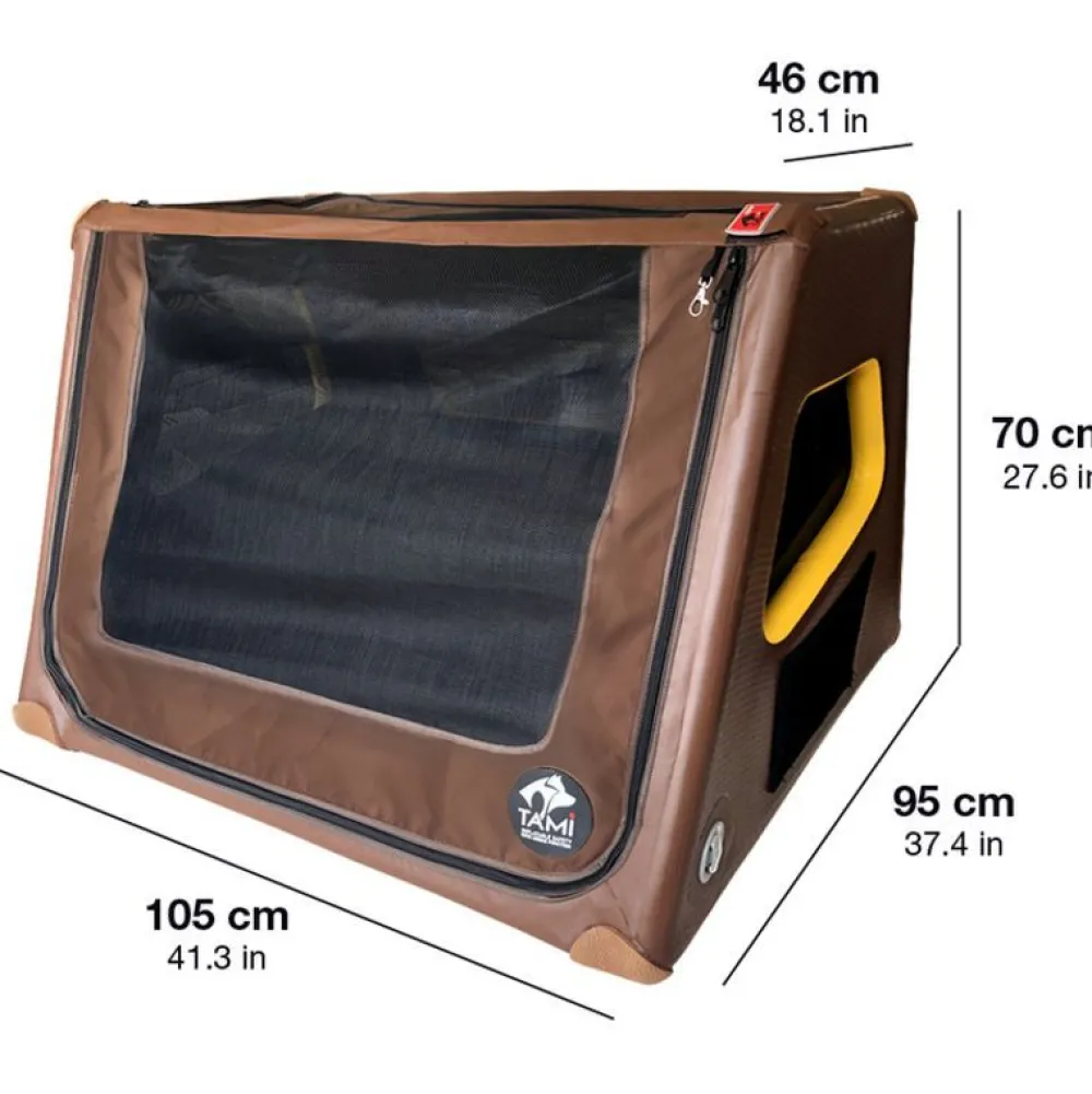 Unterwegs Mit Hund>Futterfreund TAMI XL - Auto und Home Hundebox, aufblasbar 10 kg