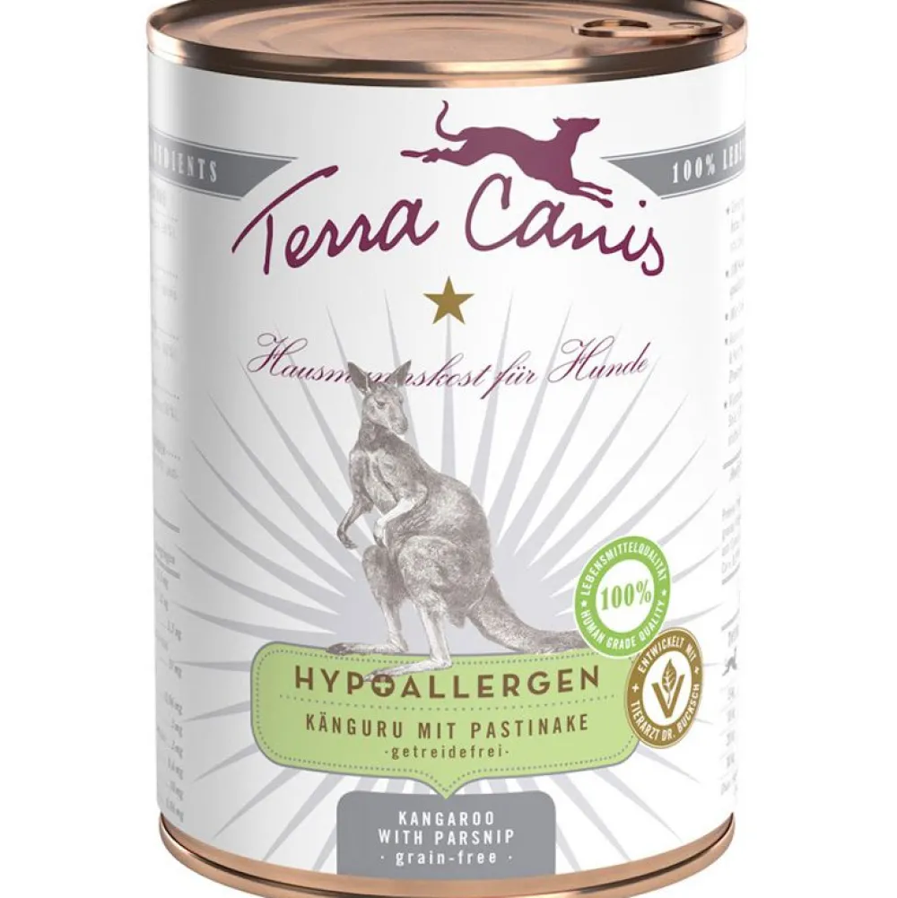 Terra Canis>Futterfreund Terra Canis HYPOALLERGEN Känguru mit Pastinake 400g
