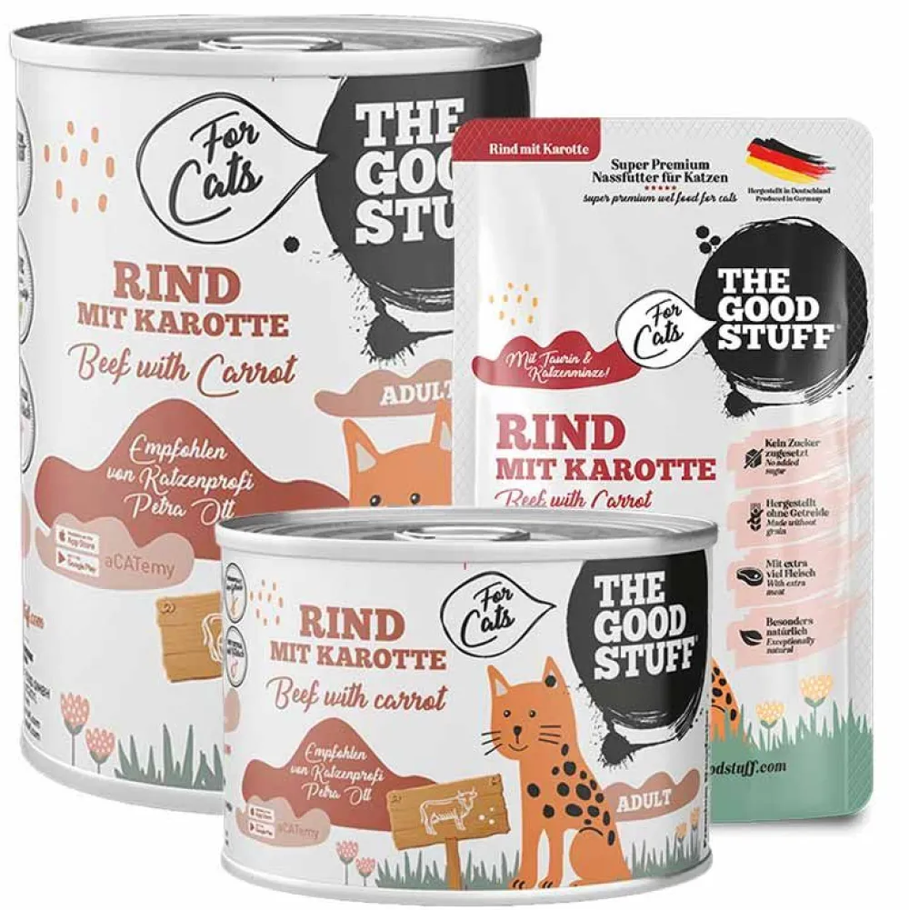 The Goodstuff>Futterfreund The Goodstuff Katze Rind + Karotte