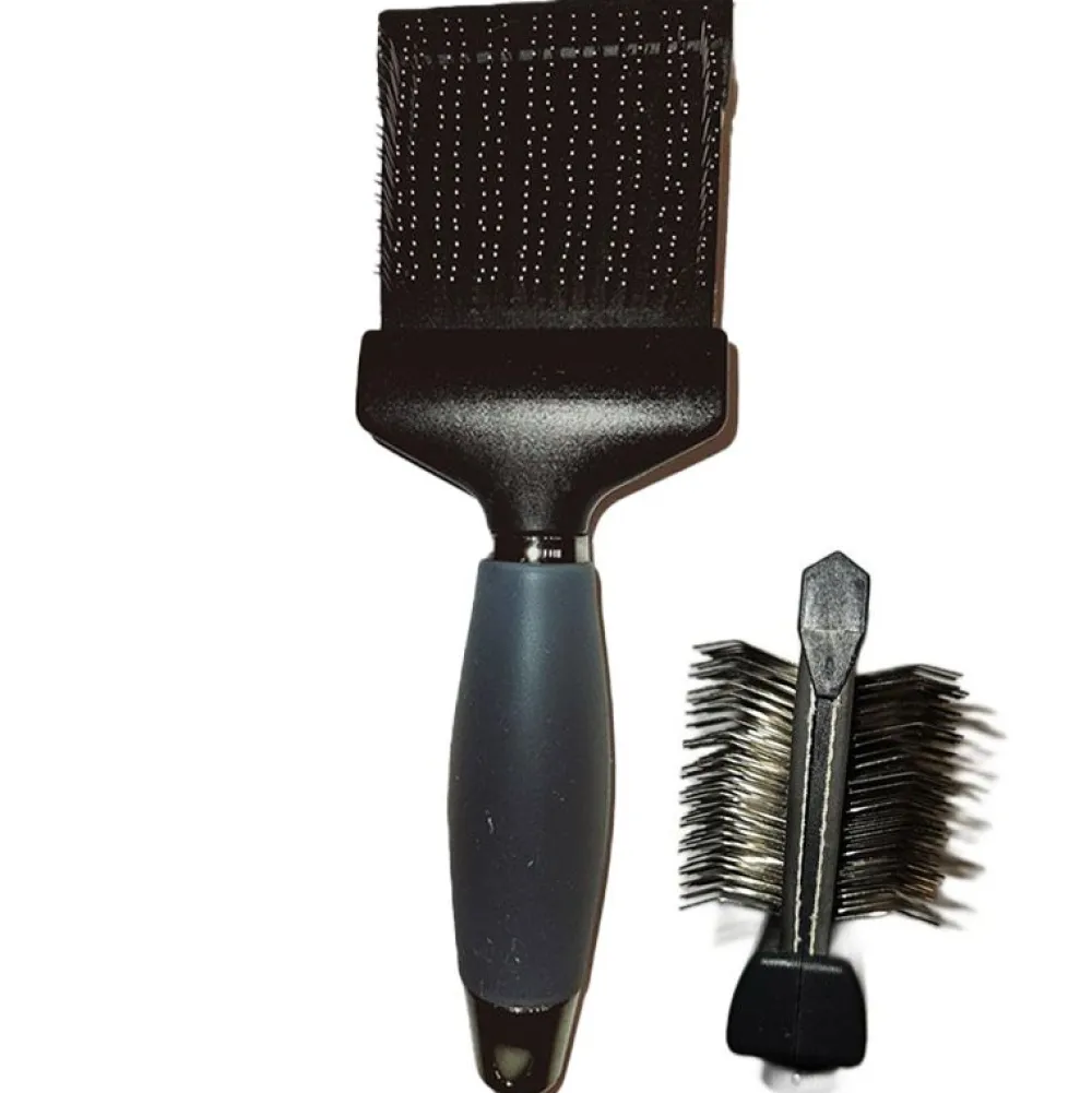 Katzenpflege & Hygiene|Fellpflege>Futterfreund TiBuNa Zupfbürste 2.0, flexibler Bürstenkopf hart, 7x21,5cm