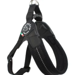 Halsbänder, Leinen & Geschirre>Futterfreund Tre Ponti Easy Fit Soft-Geschirr mit Bauchgurt, schwarz