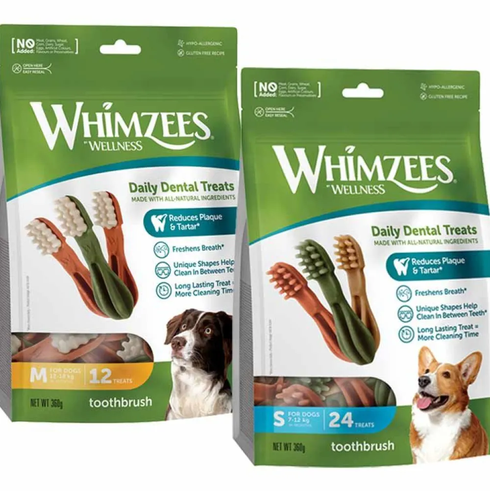 Zahnpflege>Futterfreund Whimzees Dog Snack Toothbrush/Zahnbürste