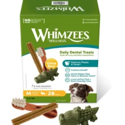 Zahnpflege>Futterfreund Whimzees Dog Variety Value Box M mit 28 Snacks (840g)