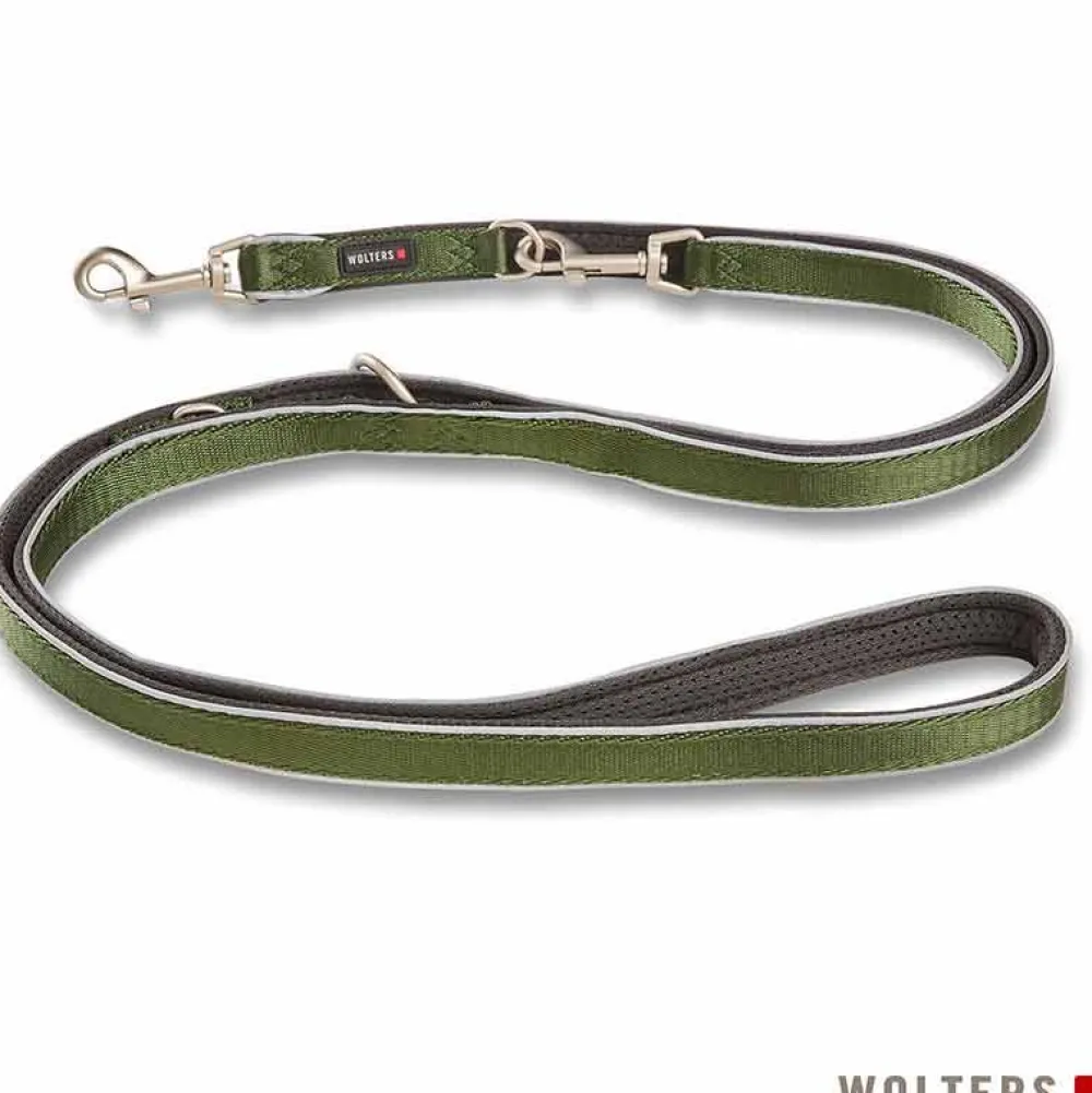 Halsbänder, Leinen & Geschirre>Futterfreund Wolters Führleine Active Pro Comfort, grün/anthrazit