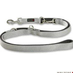 Halsbänder, Leinen & Geschirre>Futterfreund Wolters Führleine Professional Comfort, silber grau