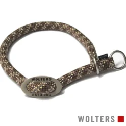 Halsbänder, Leinen & Geschirre>Futterfreund Wolters Schlupfhalsband Everest, reflektierend, tabac/sand