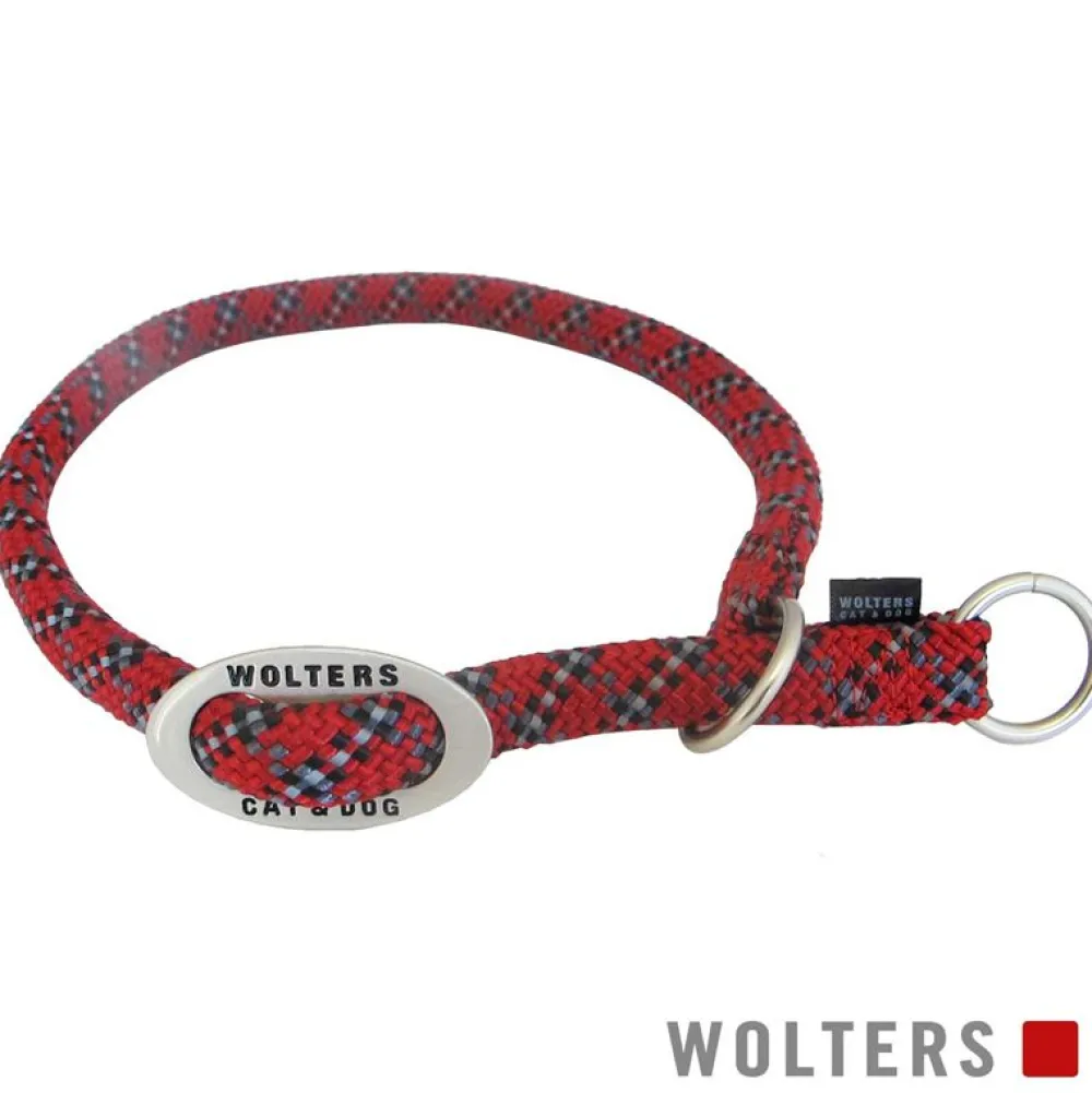 Halsbänder, Leinen & Geschirre>Futterfreund Wolters Schlupfhalsband Everest, reflektierend, rot/schwarz