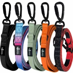 Halsbänder, Leinen & Geschirre>Futterfreund Woofed Nylon Pro Führleine verstellbar, Griff, L:2,5m