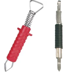 Hilfsmittel|Ungezieferprodukte>Futterfreund Zeckenzange mit Feder, Metall, 8cm, Pro Care